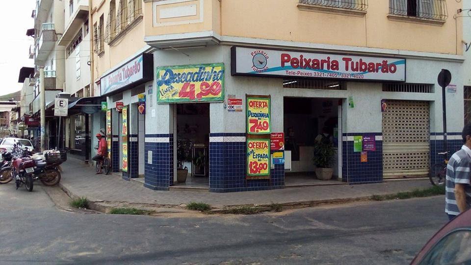 Fachada histórica da Peixaria Tubarão, origem da NatuPeixe
